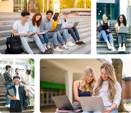 Students at Student Choice High School